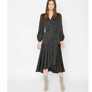 CABALLERO Moon Olive Animal Dot Maxi